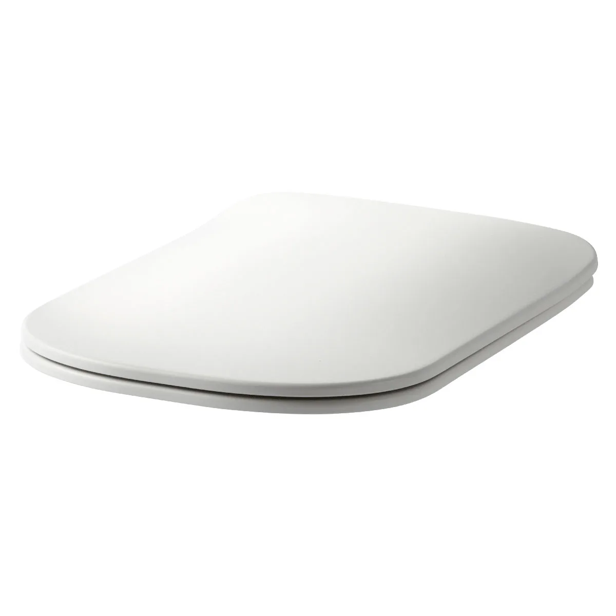 TriBeCa slim toiletsæde m/soft close, Mathvid Mattvit