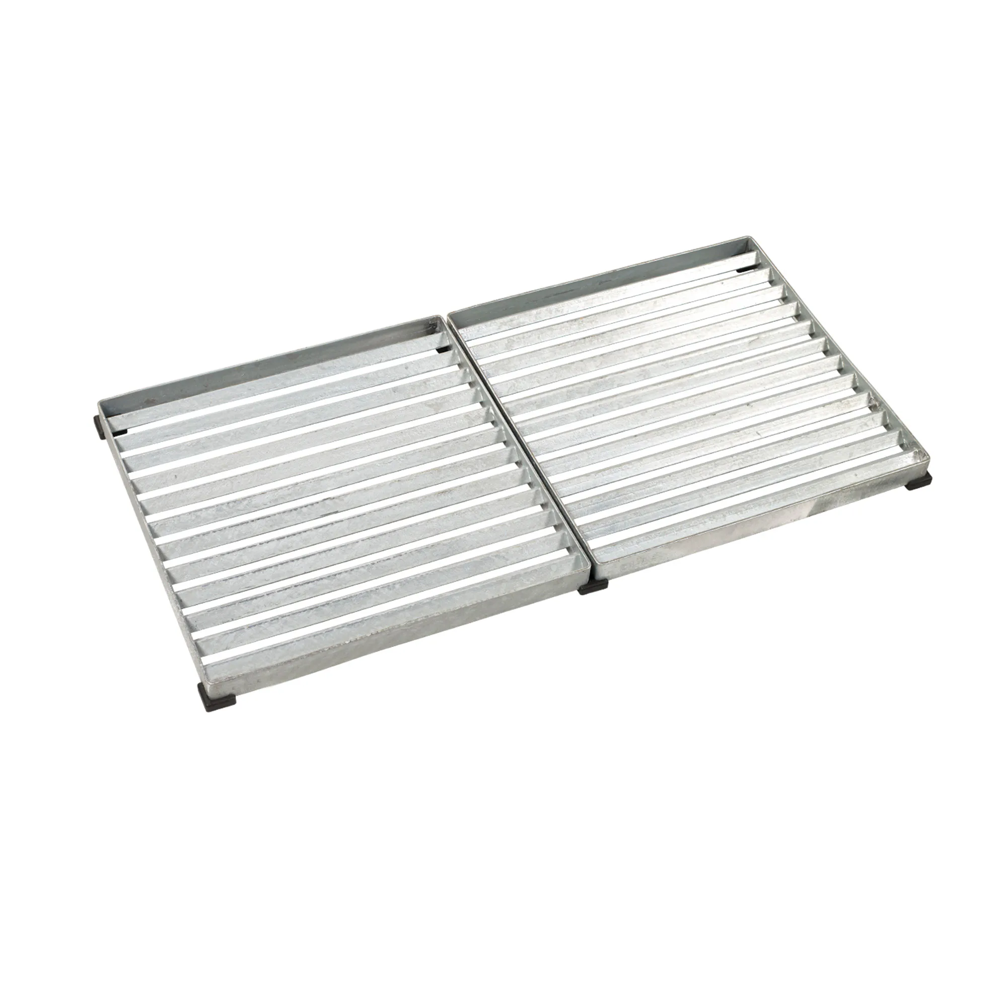 Cubic Entrégaller 40x80 cm - 2 plattar 40x40 cmVarmgalvanis H: 35 mm