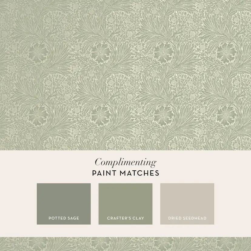 Tapet William Morris At Home Marigold Fibrous 124256