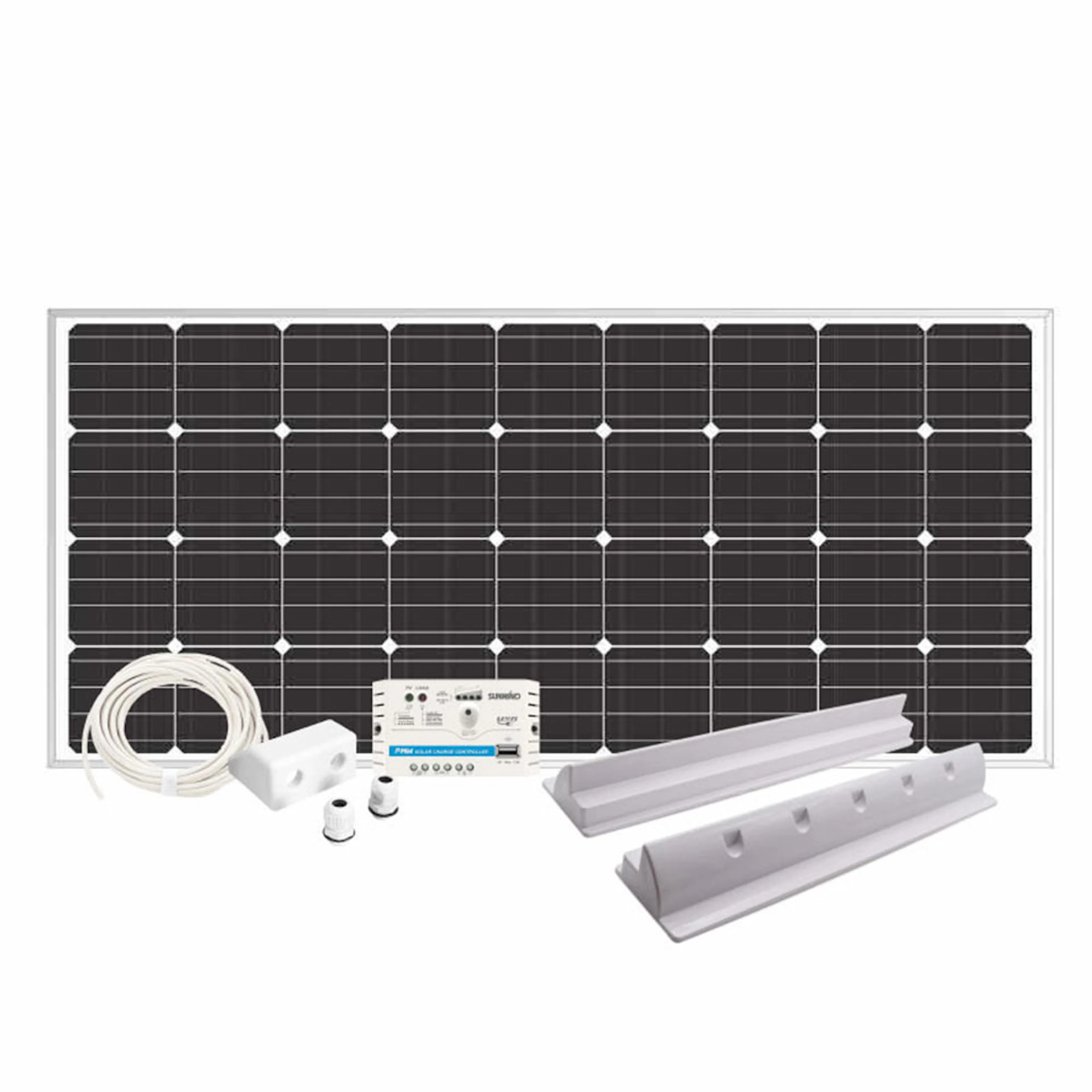 Solpanelspaket Sunwind 160 W Husvagn och Husbil Spoiler