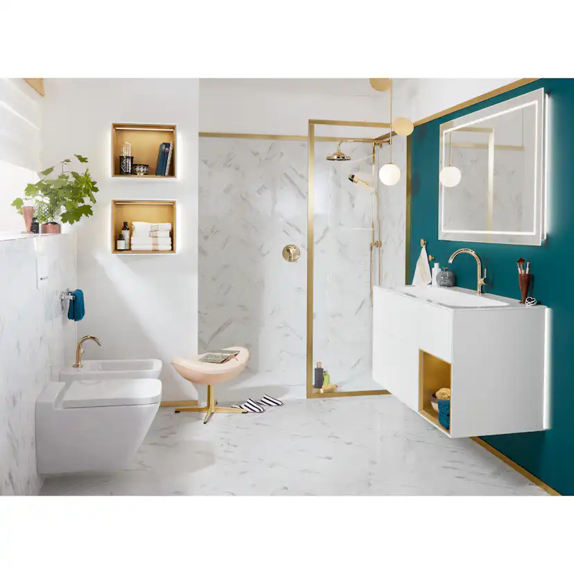 Badrumsspegel Villeroy & Boch Finion med Belysning
