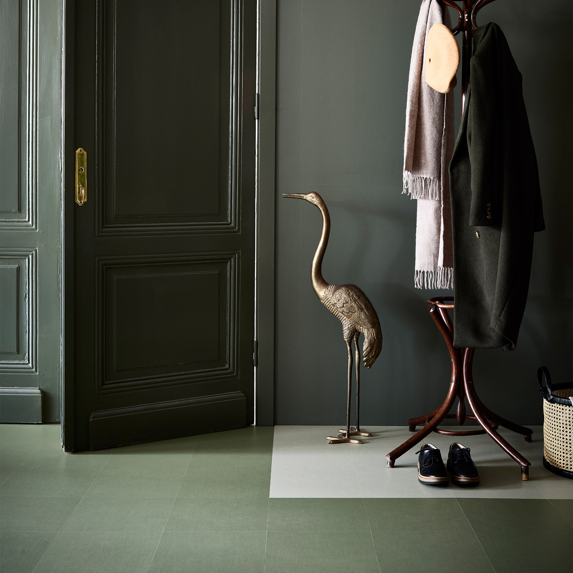 Linoleumgolv Forbo Marmoleum Click Rosemary Green