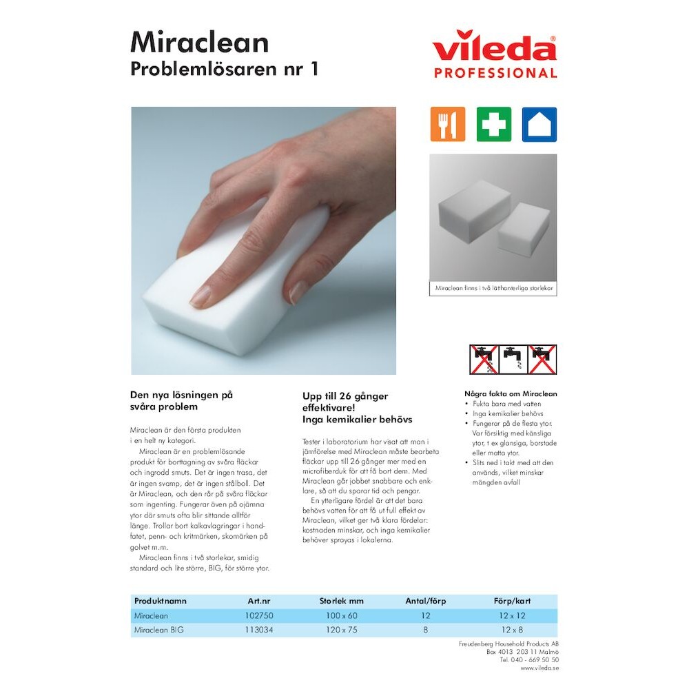 Fläckborttagare Vedum MiraClean