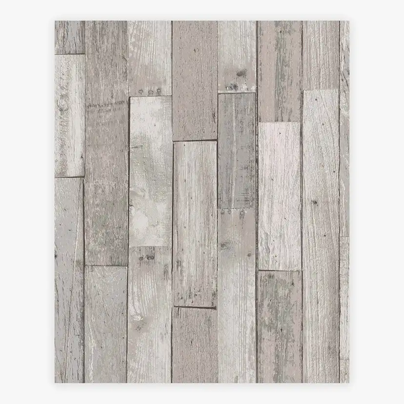 Tapet NEXT Distressed Wood Plank Grey