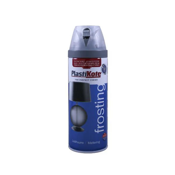 Sprayfärg Plasti-kote Frostat Glas 400 ml