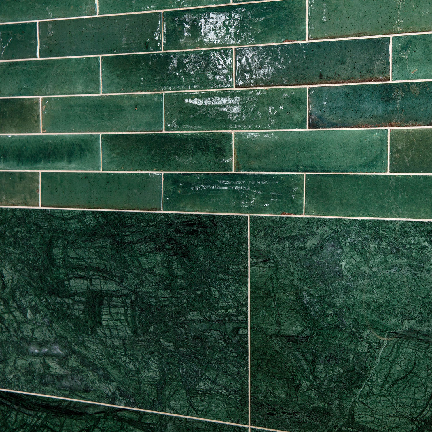 Marmor Arredo Verde Guatemala Grön Polerad 30x60 cm