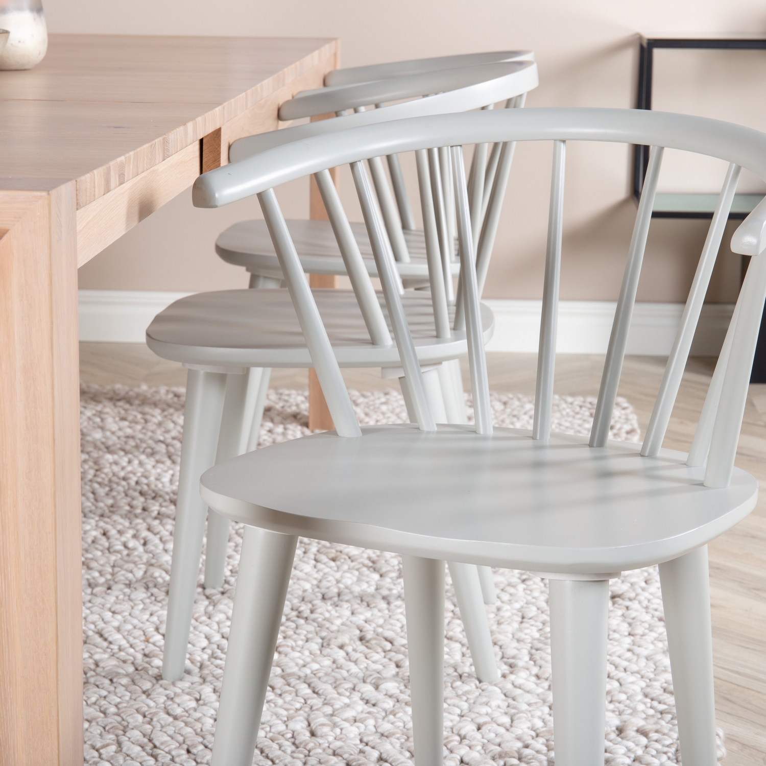 Matgrupp Venture Home Shy med 6 Brum Matstolar