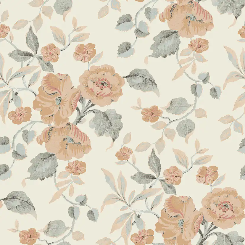 Tapet Laura Ashley Alyworth Trail Orange