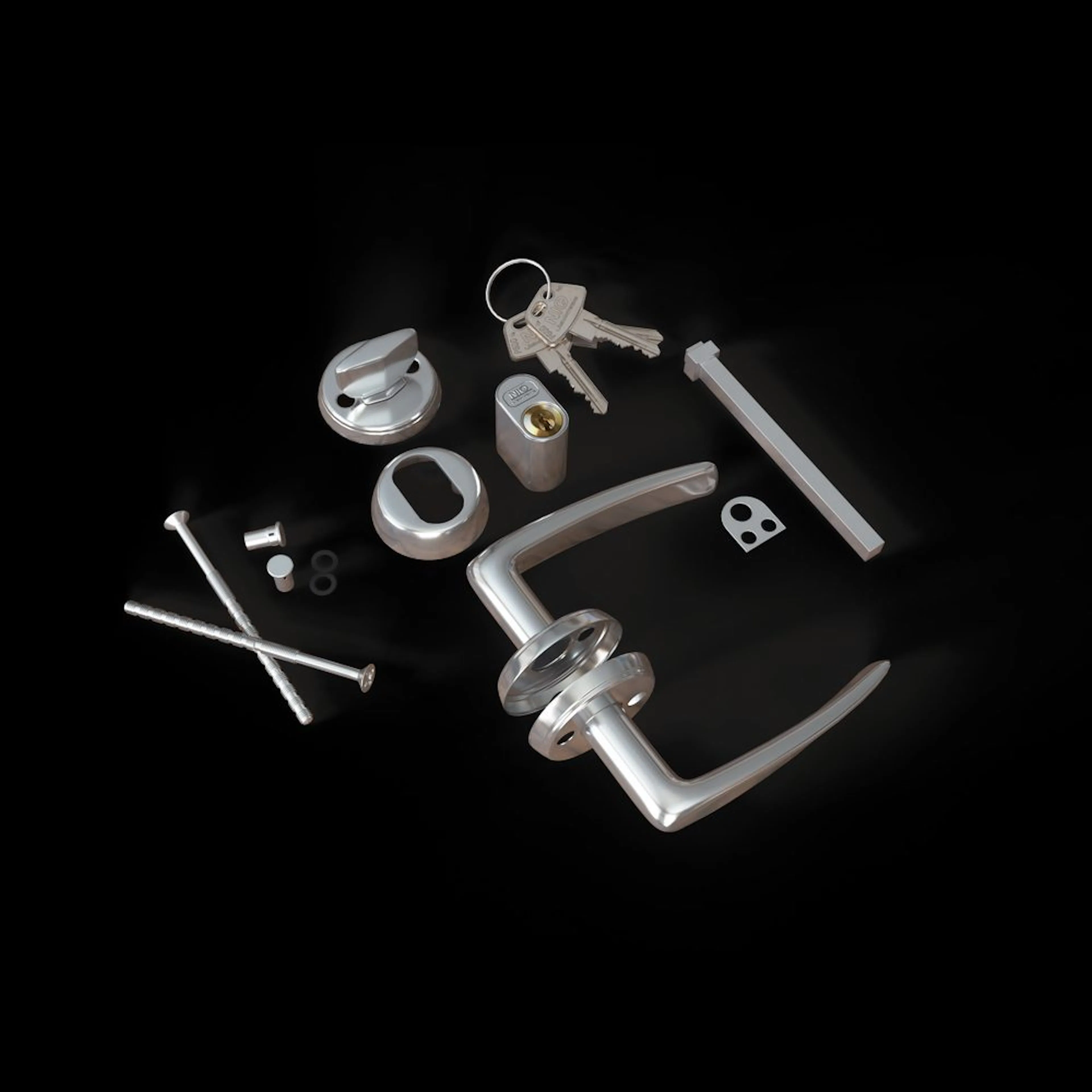 Lås Trähuset Låspaket Entrédörr - lås och beslag