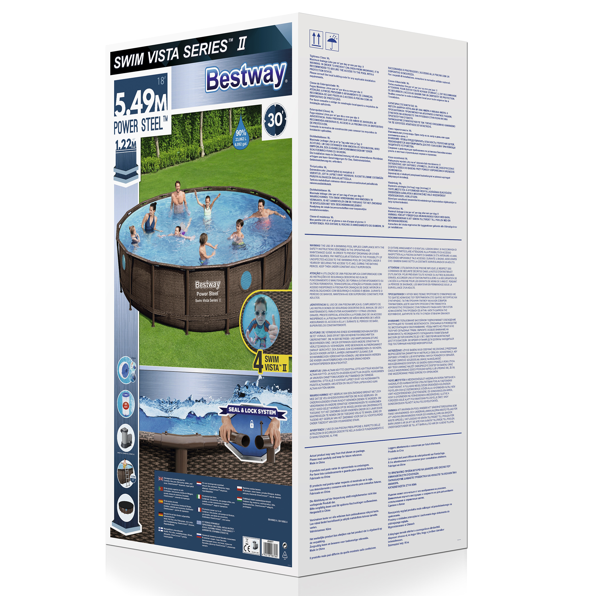 Pool Bestway Power Steel Swim Vista
