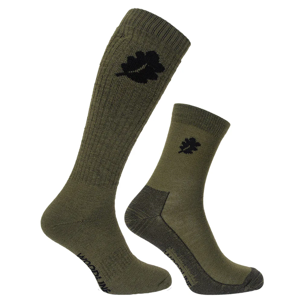 Woodline Socka + Linersocka Merinou Storlek: 40-45