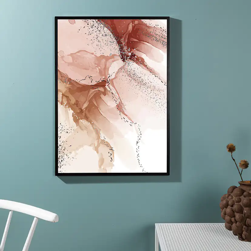 Posters Venture Home Splash Ljus Rosa