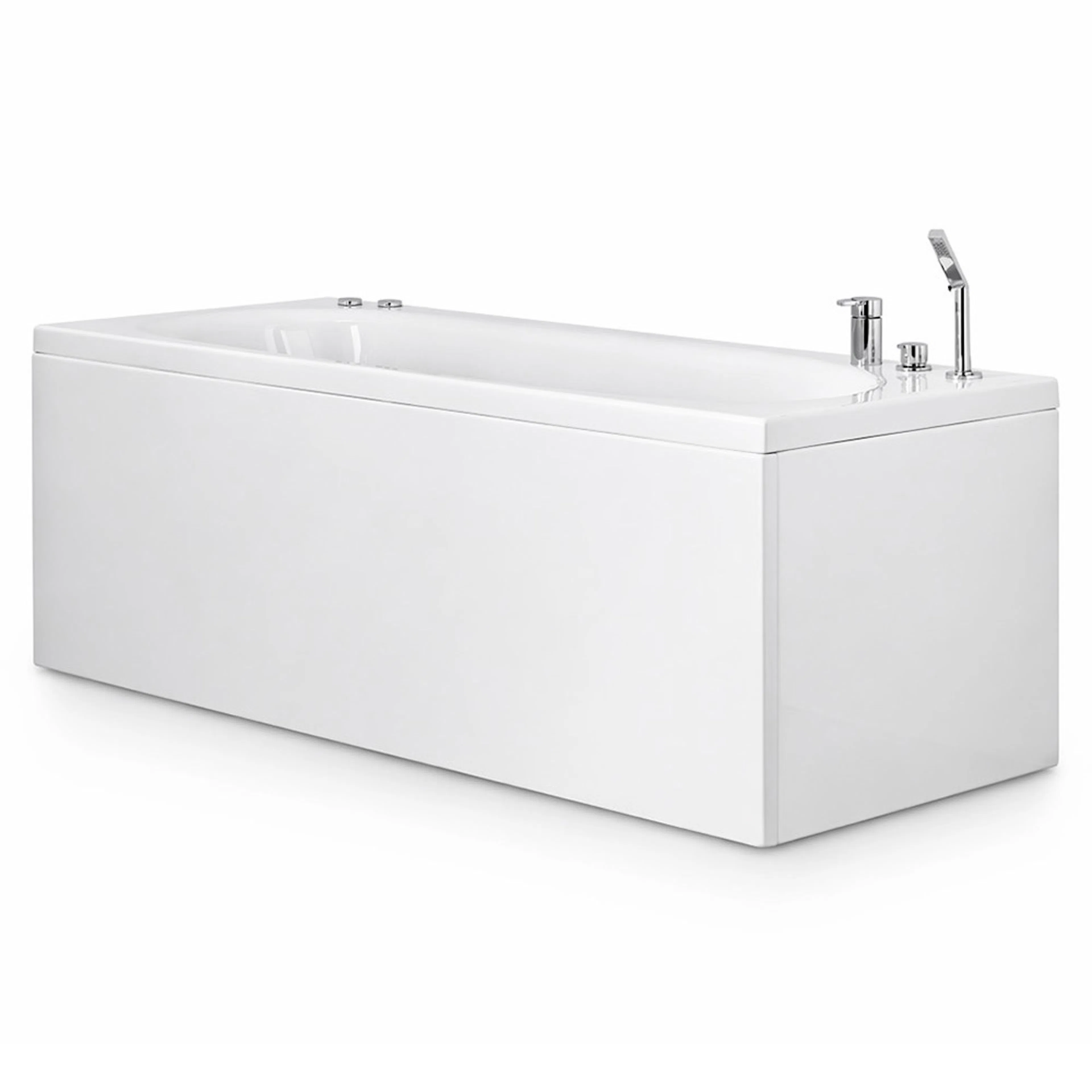 Bubbelbadkar Relounge 150 Right-Bronze + inkl. Blandare Right Bronze