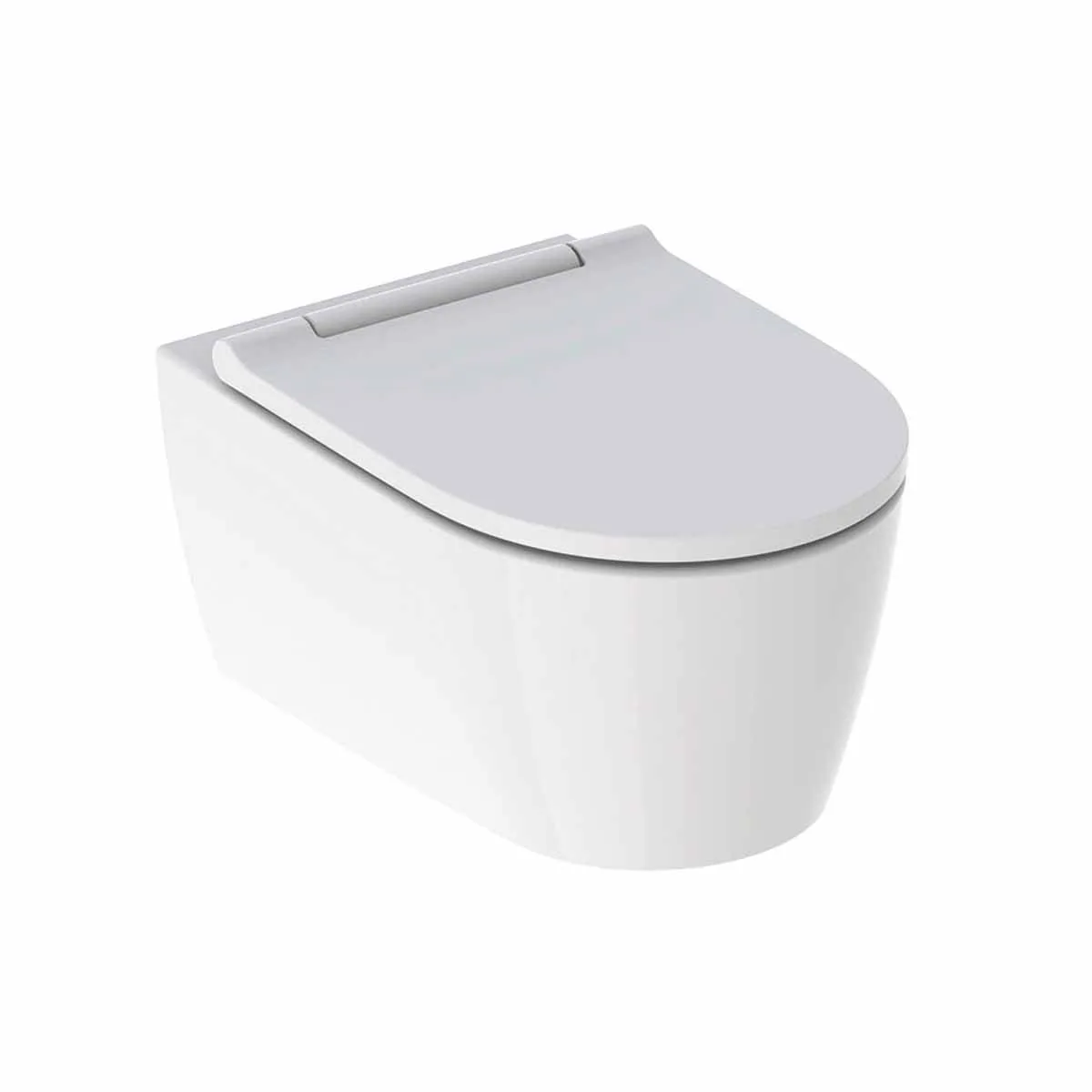 GEBERIT ONE WC-SKÅL MED WC-SITS. DESIGKÅPA VIT Vit