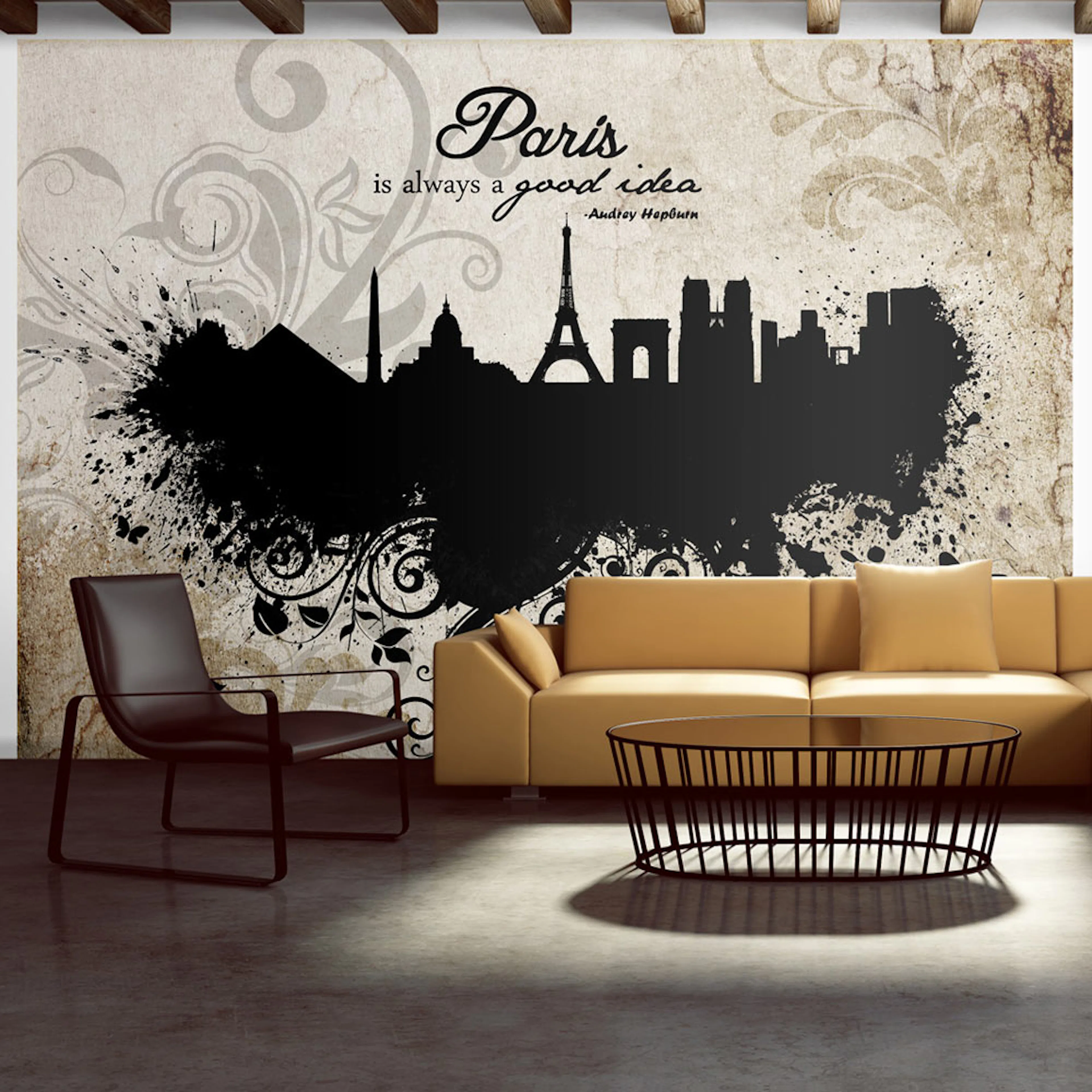 Fototapet Arkiio Paris Is Always A Good Idea Vintage