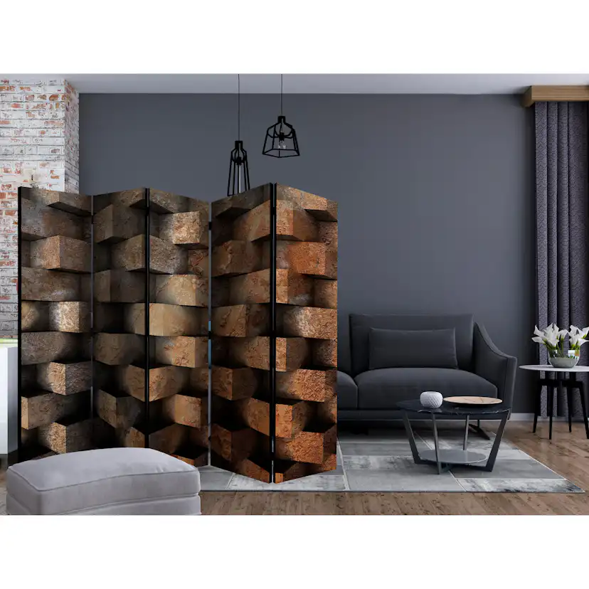 Rumsavdelare Arkiio Brick Braid II 225x172 cm