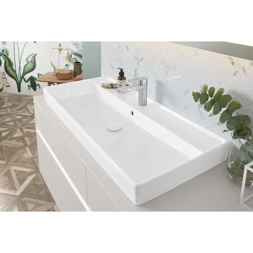 Tvättställsskåp Villeroy & Boch Collaro 160 cm med 4 Lådor för Ovanpåliggande Skåpstvättställ