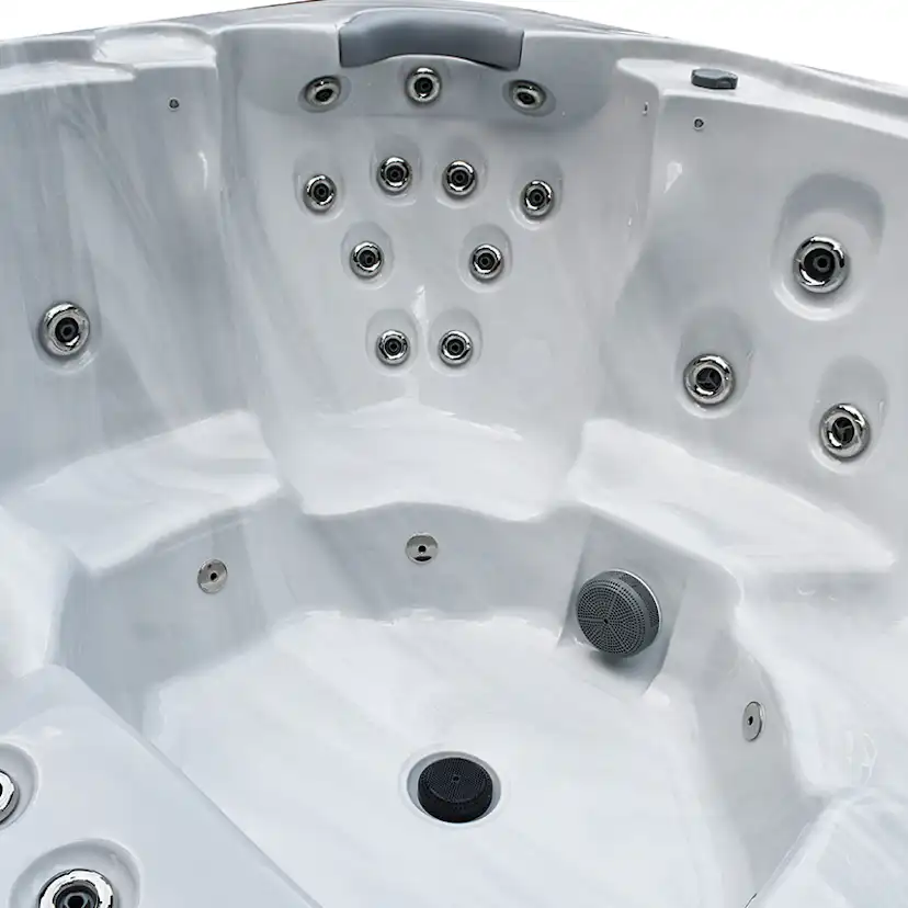 Spabad Westerbergs Sandhamn 42 Jets Vit med Lock