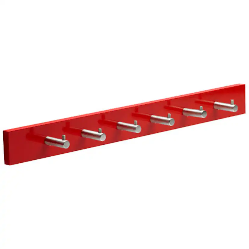 Klädhängare Habo Dot Röd/Rostfri