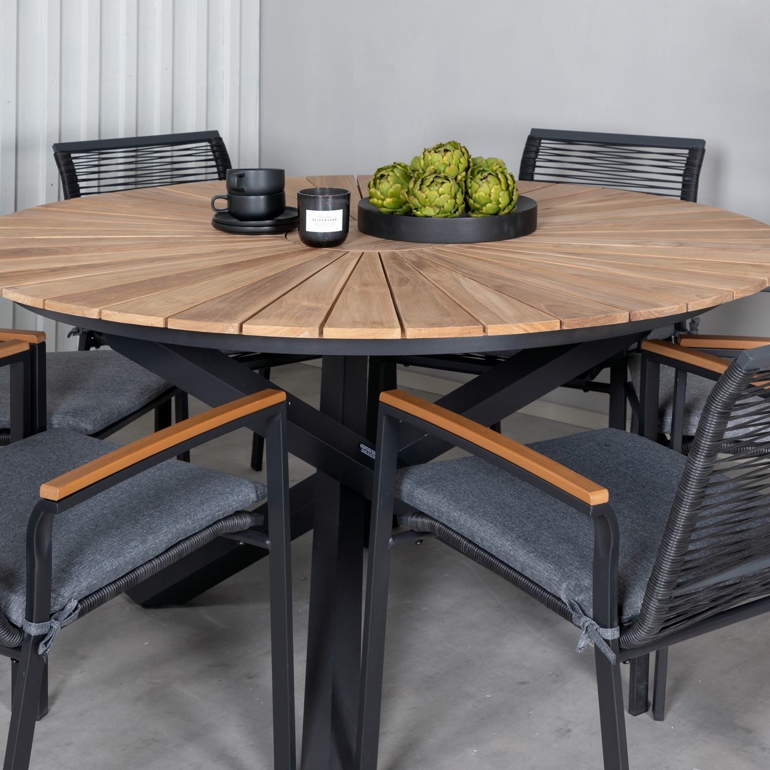 Matgrupp Venture Home Meya med 6 Douglas Matstolar