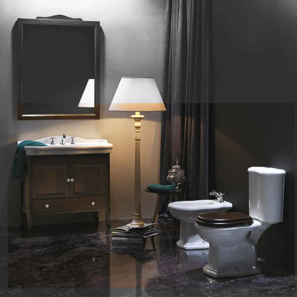 Toalettstol Lavabo Contea Retro Low