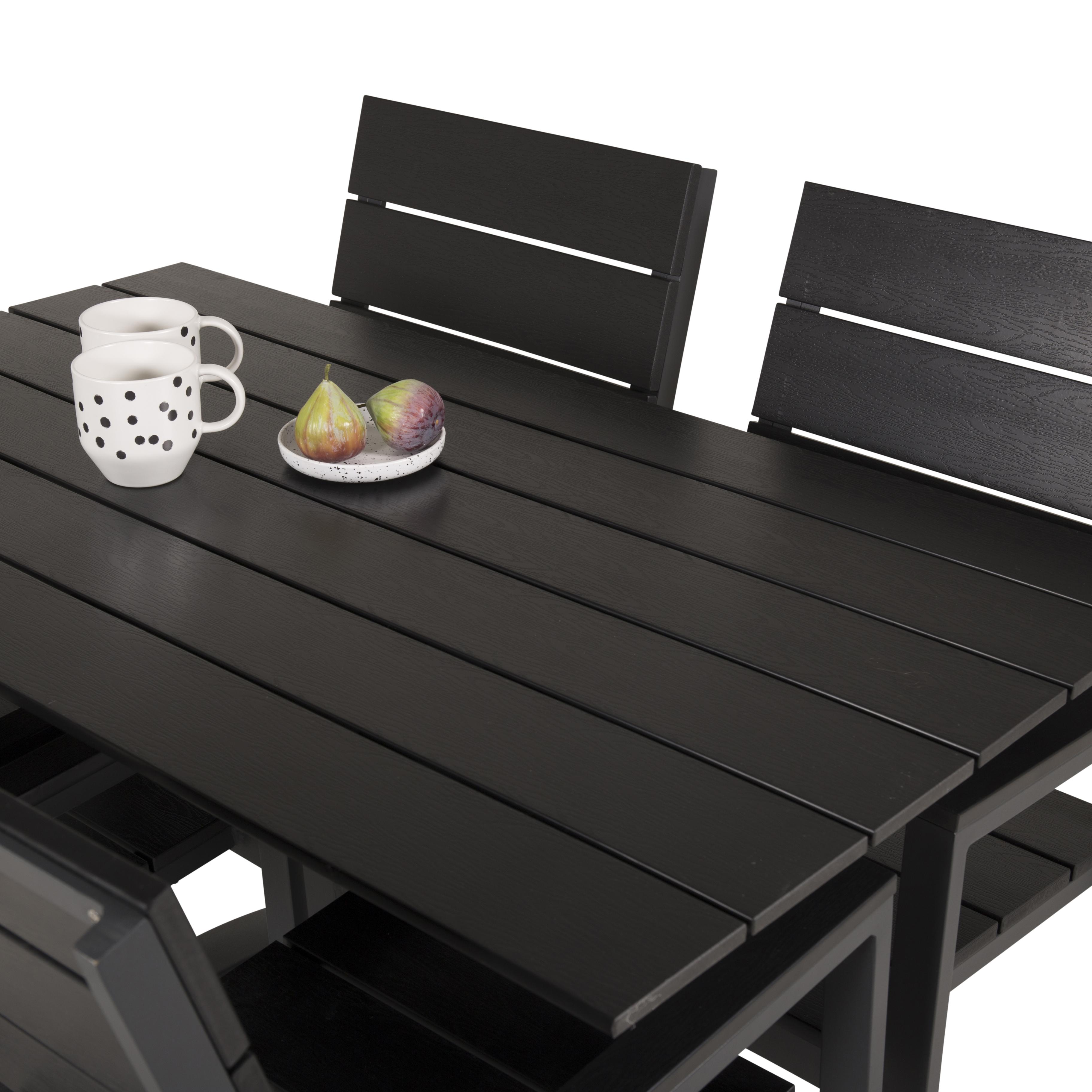 Cafégrupp Venture Home Dolly med 4 Lova Stolar