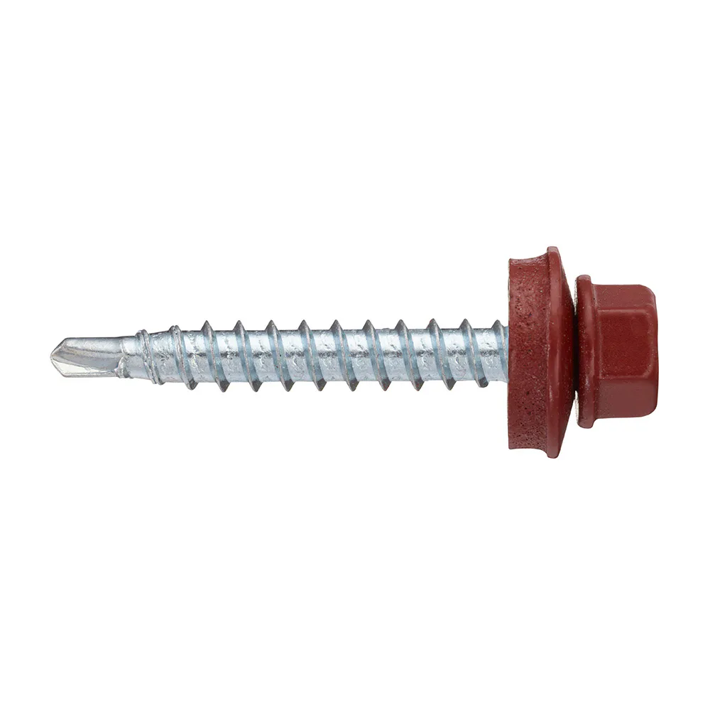FARMARSKRUV TRÄ 4,8x60 UTV MÖRKRÖD Dimension: 4,8x60 mm, UTV, Mörkröd