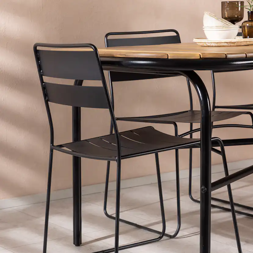 Matgrupp Venture Home Holmbeck Bord med 6 Lina Stolar