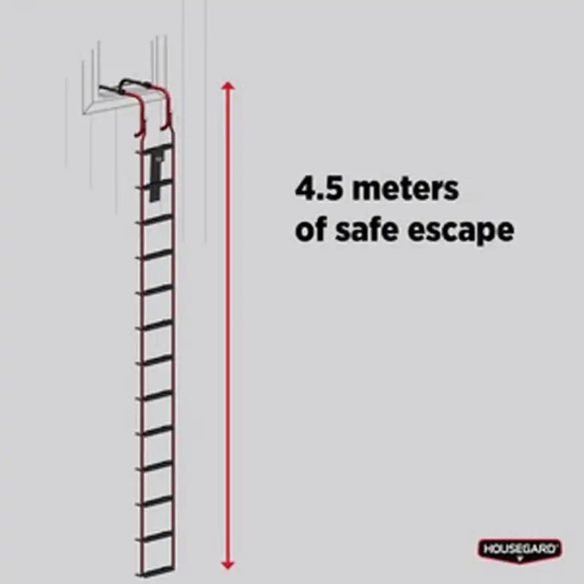 Housegard brandstege 4,5 meter, EL45A