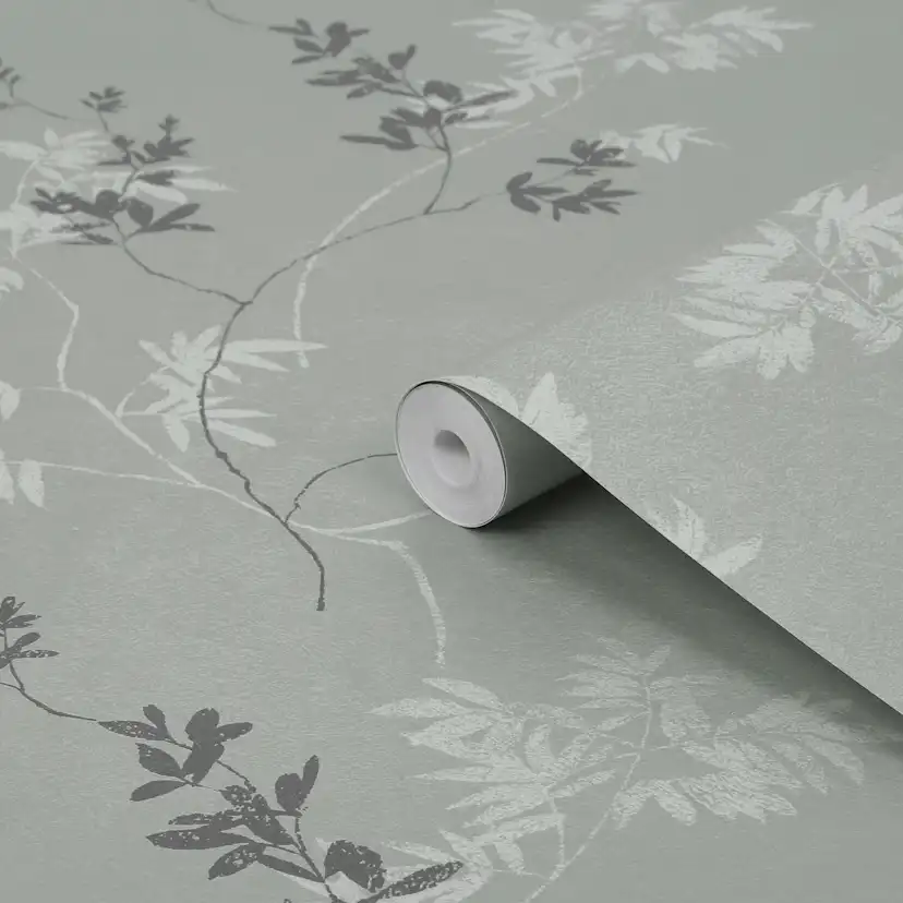 Tapet Laura Ashley Mari Mineral Grön 119840