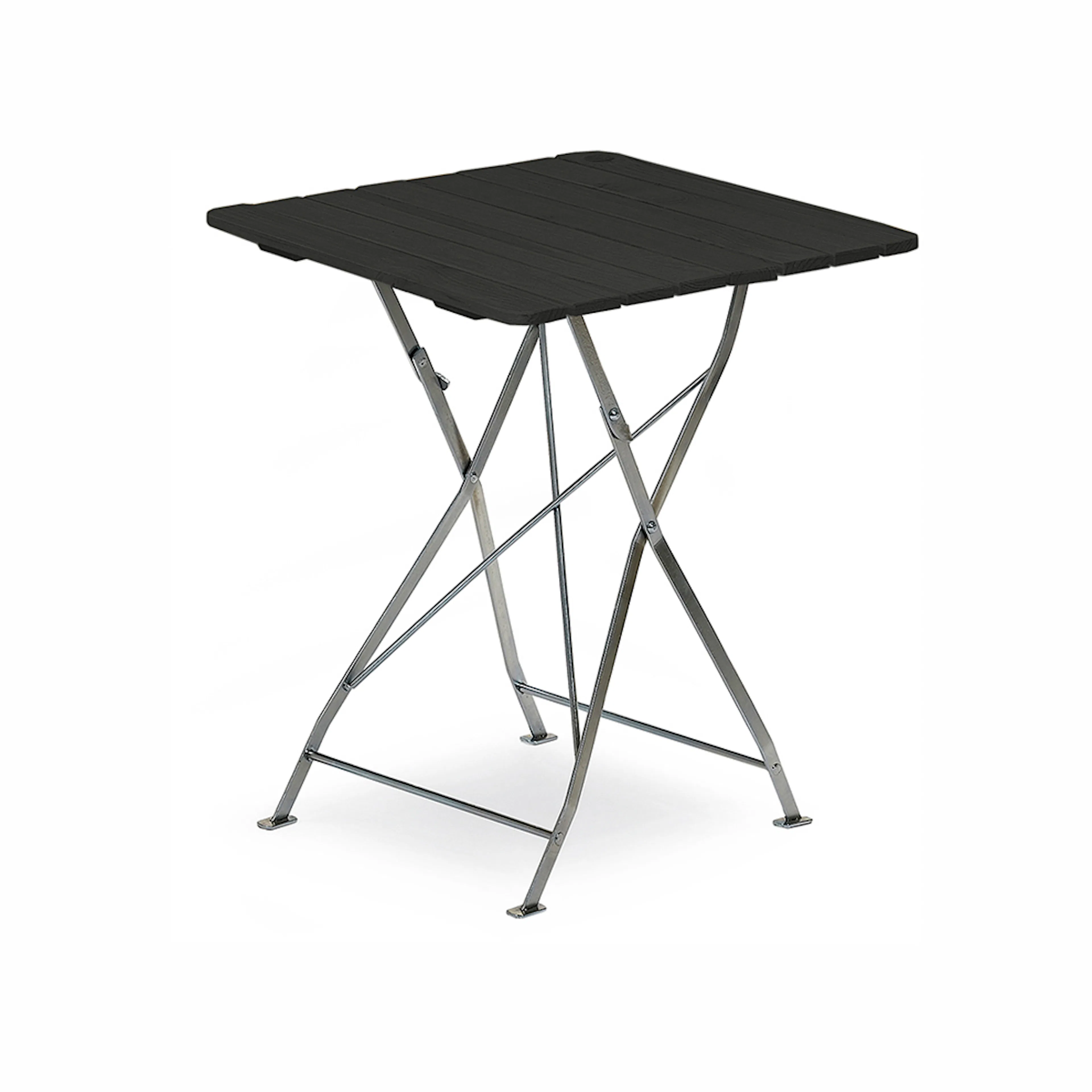 KRÖGAREN BORD 70X70CM ZINK/SVART* Svart/Zink