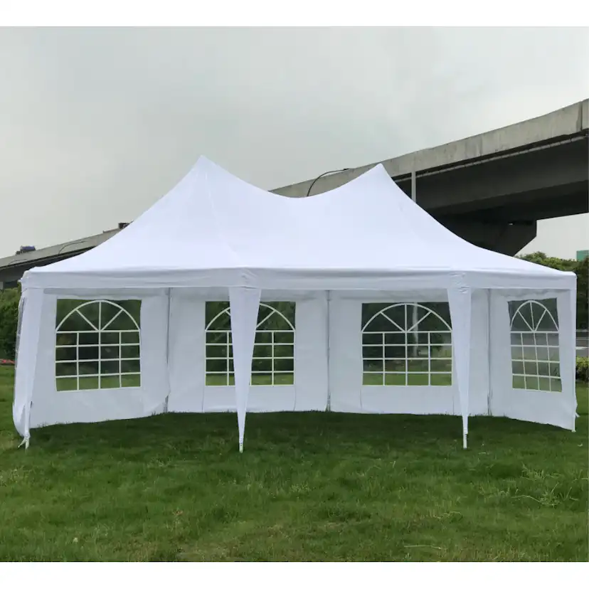 Partytält Green Land 5x6,8 m Octagon