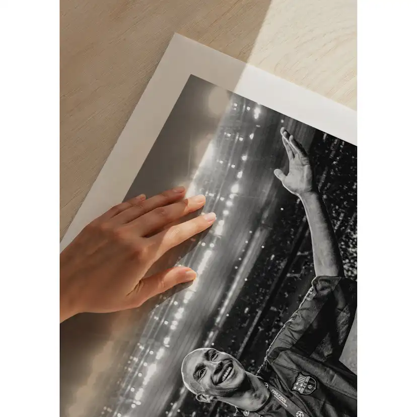 Poster Gallerix Henrik Larsson FC Barcelona 2006