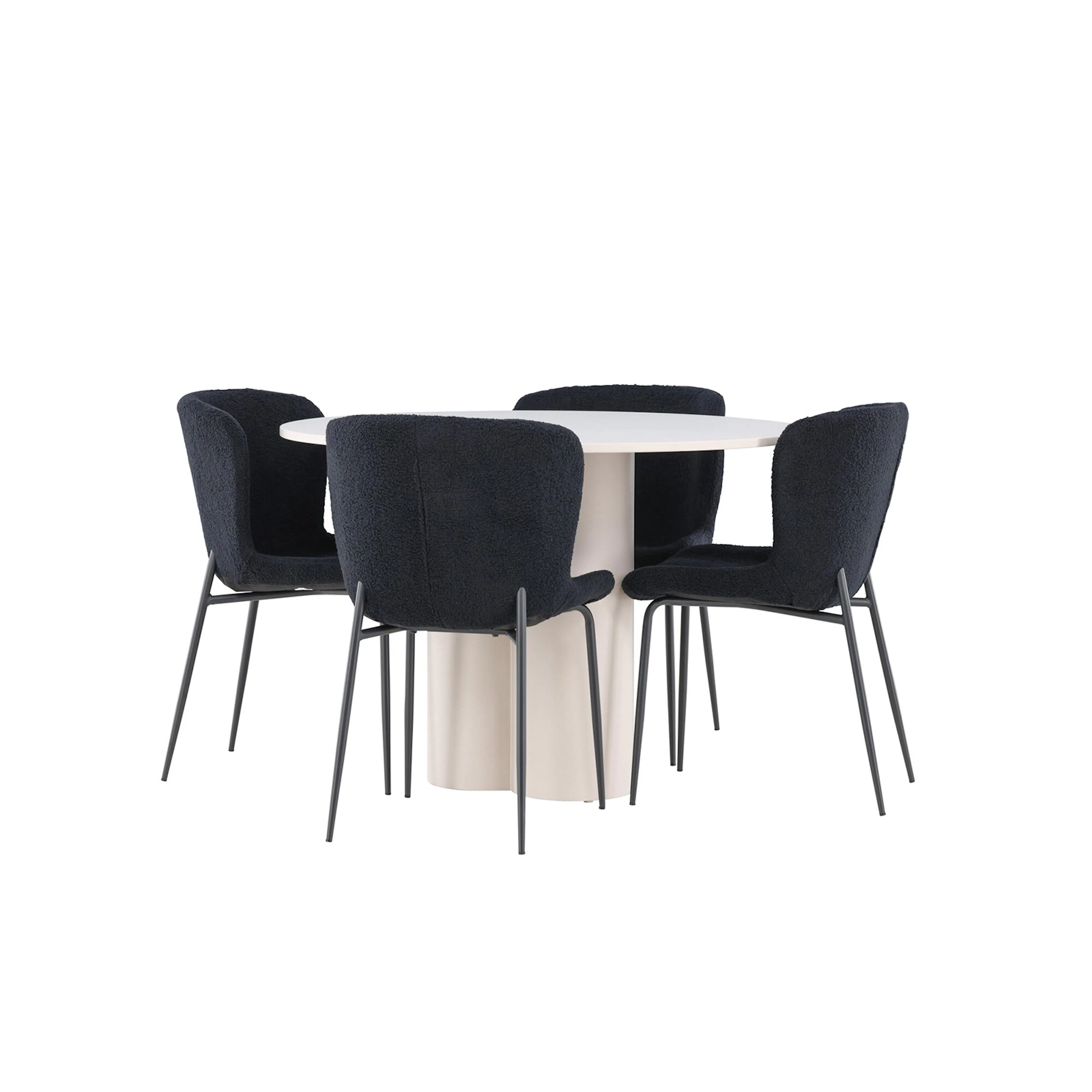 Beige/Svart