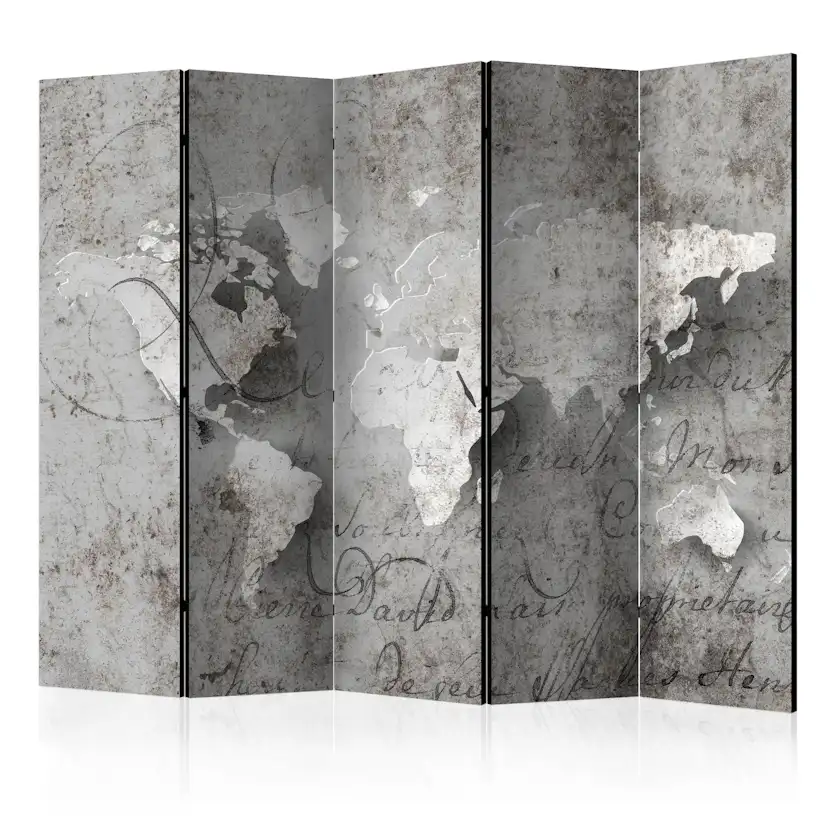 Rumsavdelare Arkiio Map and Letter II 225x172 cm
