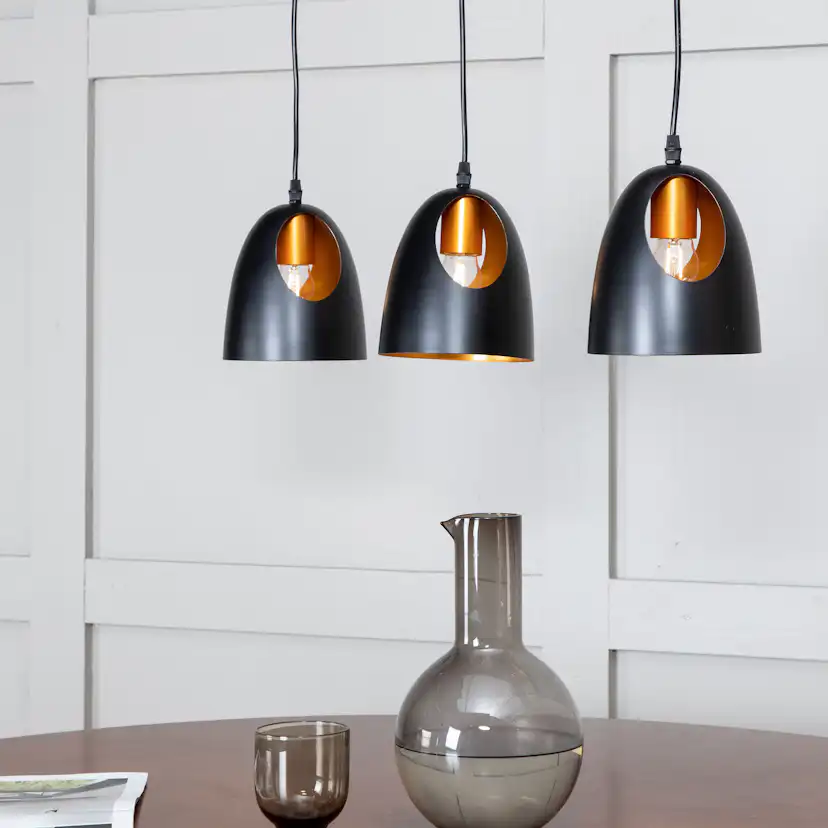 Taklampa Venture Home Emilio Rak 3L