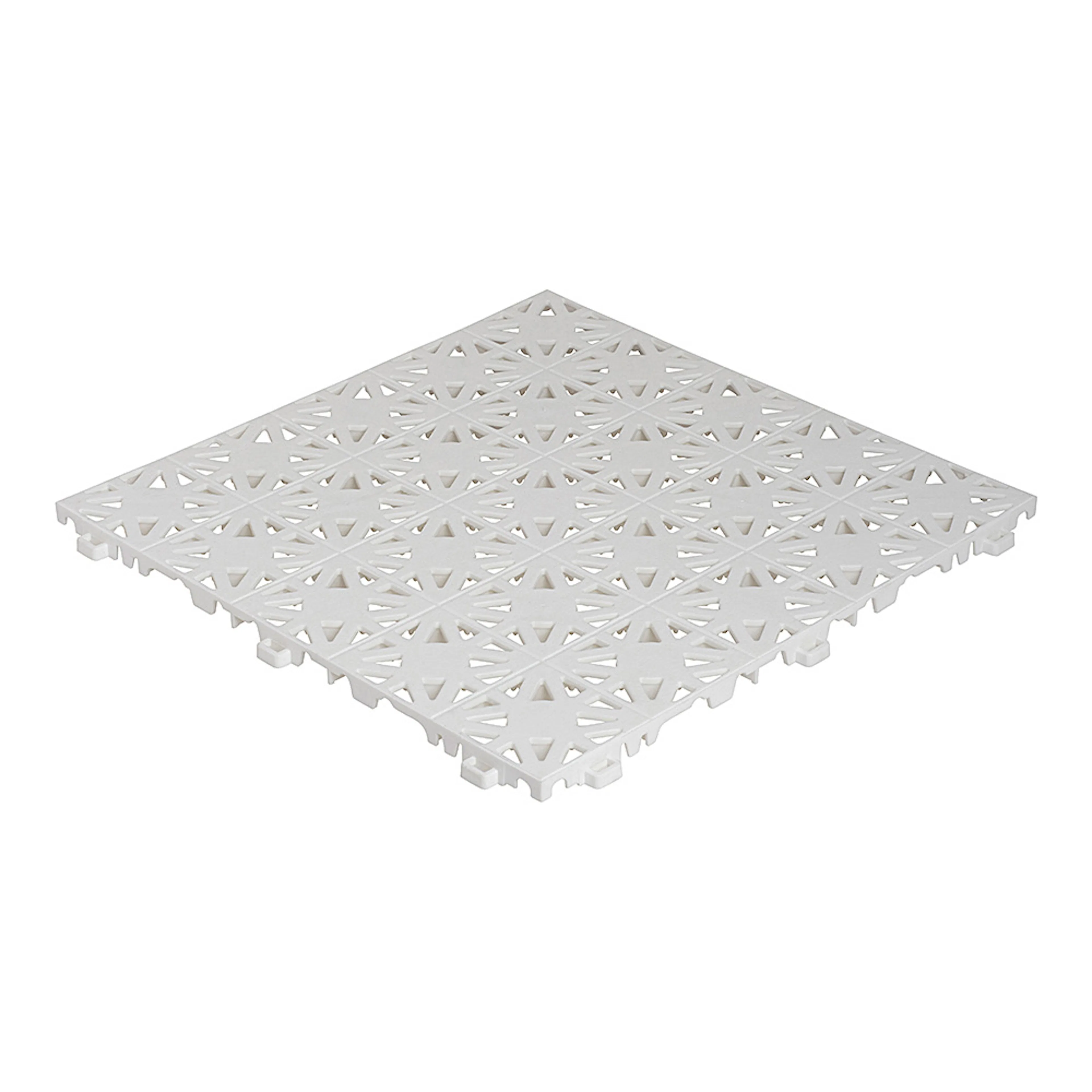 Golvplatta Hestraplattan Hestra Snow White Golvtrall i Plast