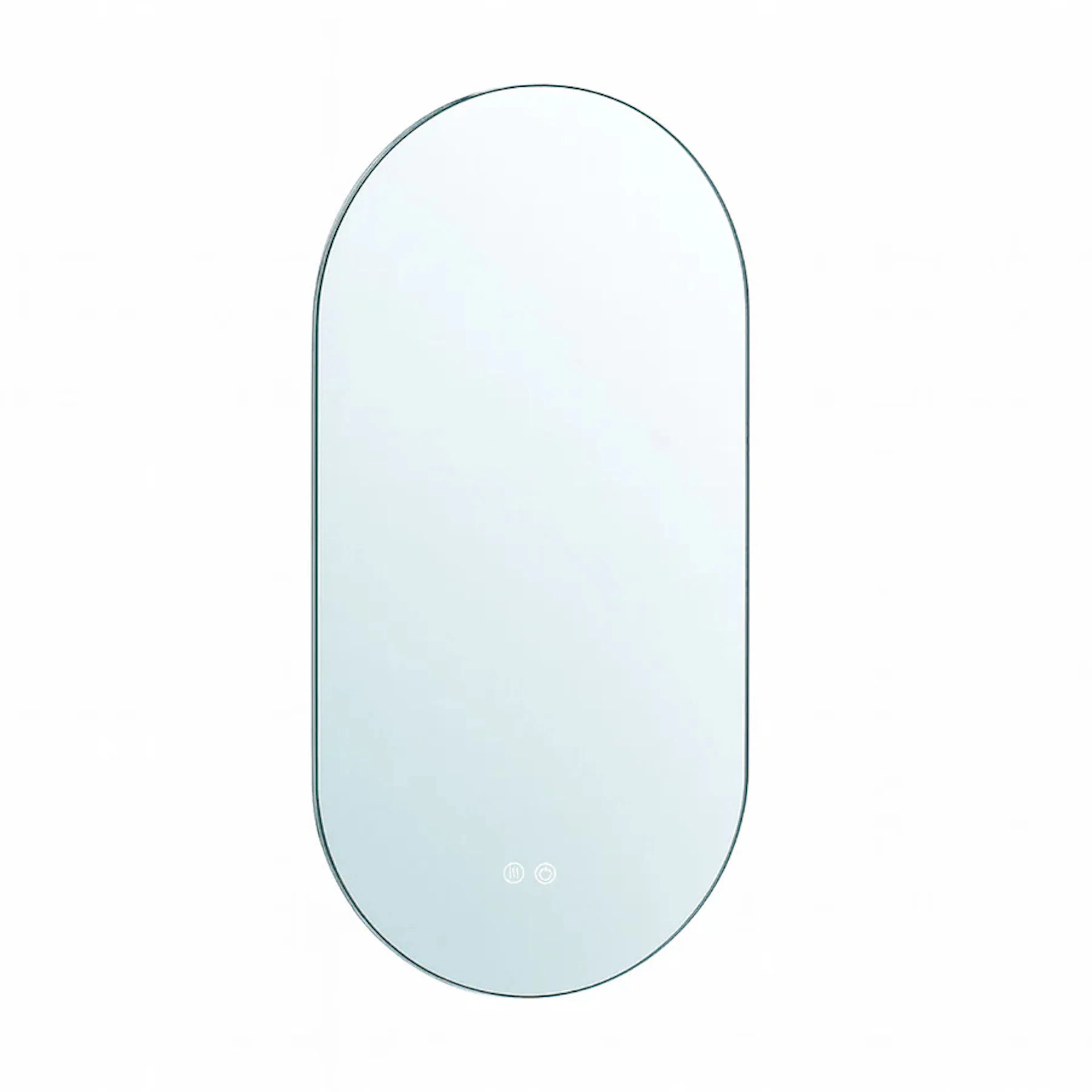 Badrumsspegel Imfri LED 50x100 cm Tenfors Oval Storlek 50x100 cm