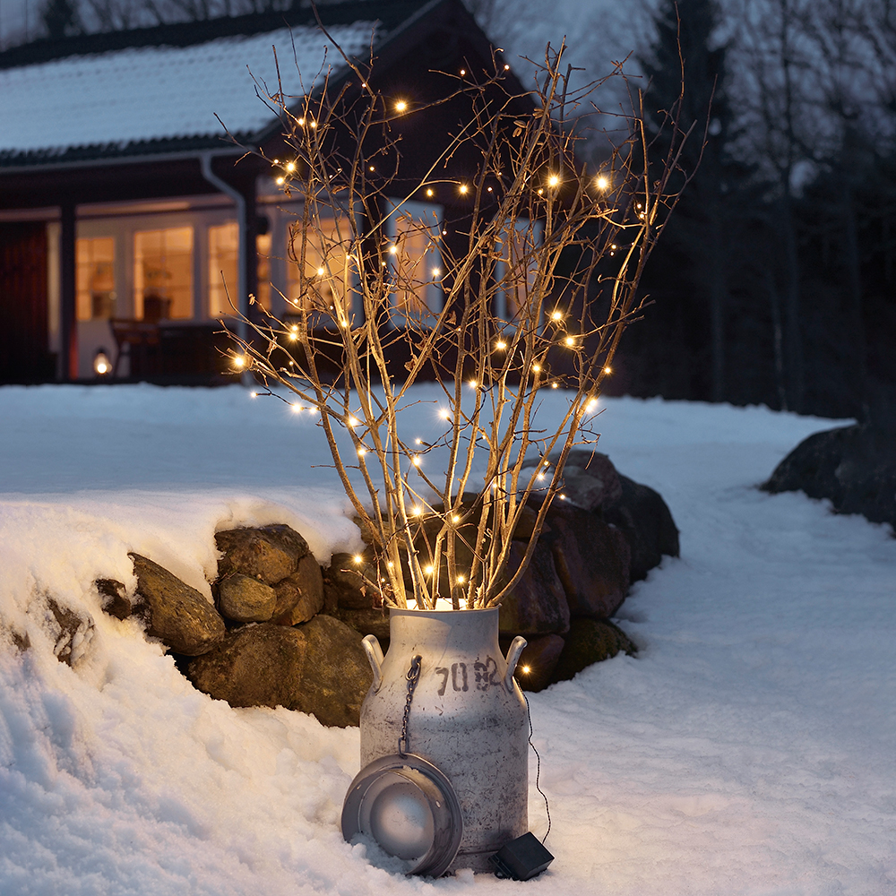 Ljusslinga Gnosjö Konstsmide LED Batteridriven 8,4 m