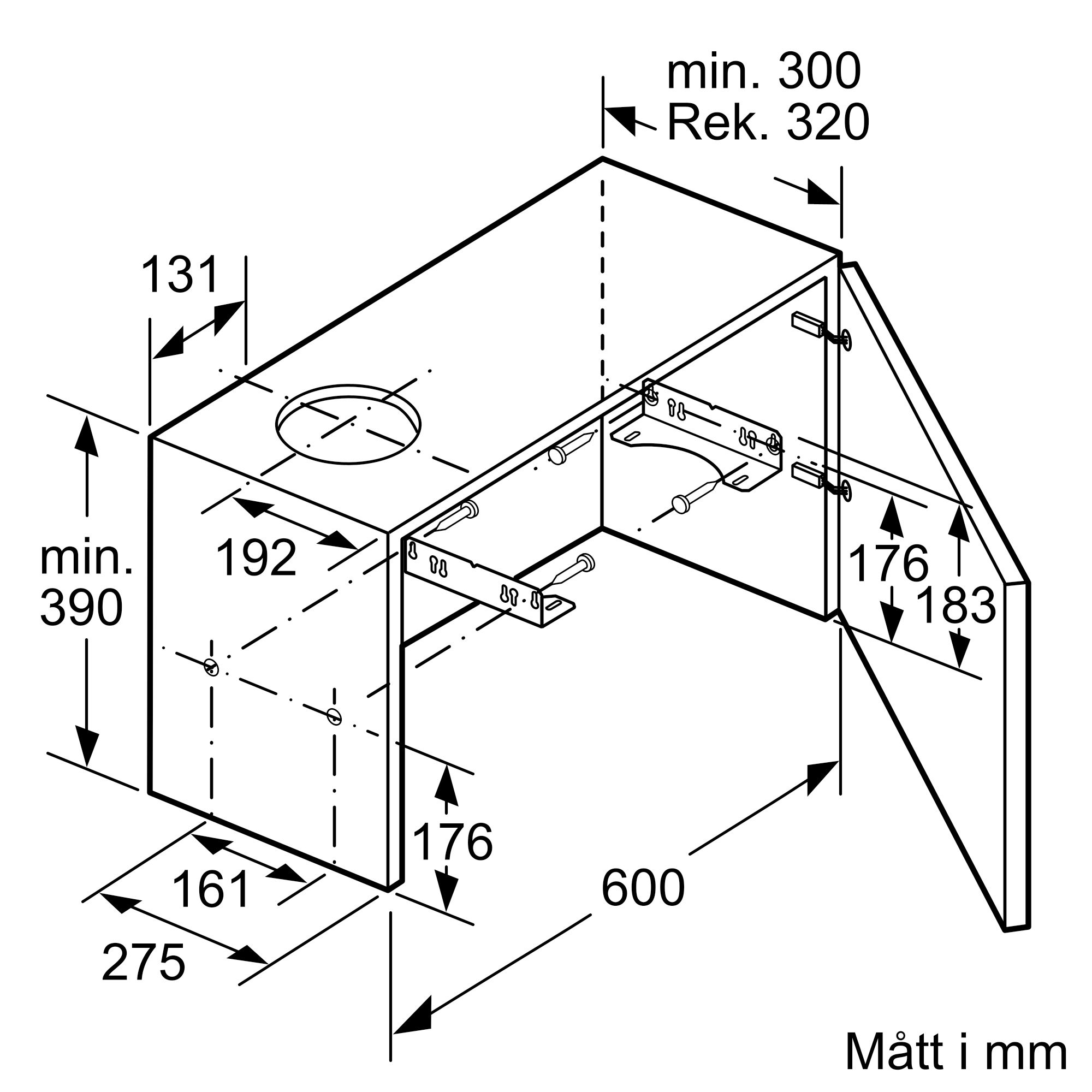 Köksfläkt Bosch DFL064A52