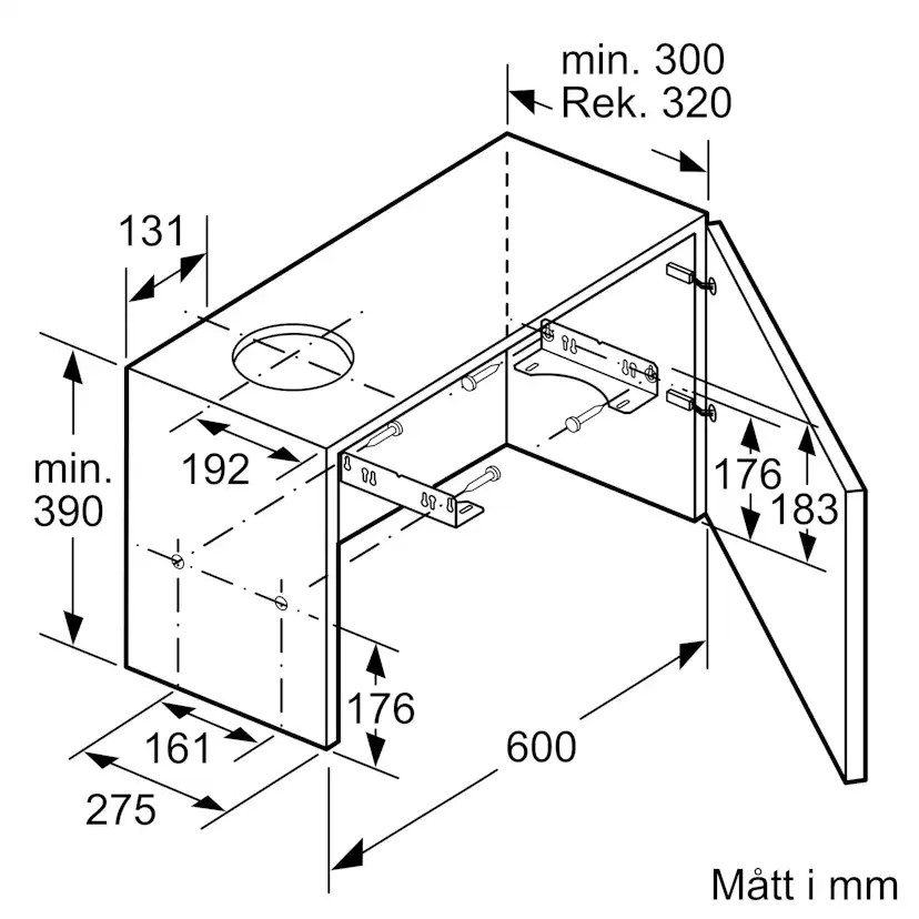 Köksfläkt Bosch DFL064A52