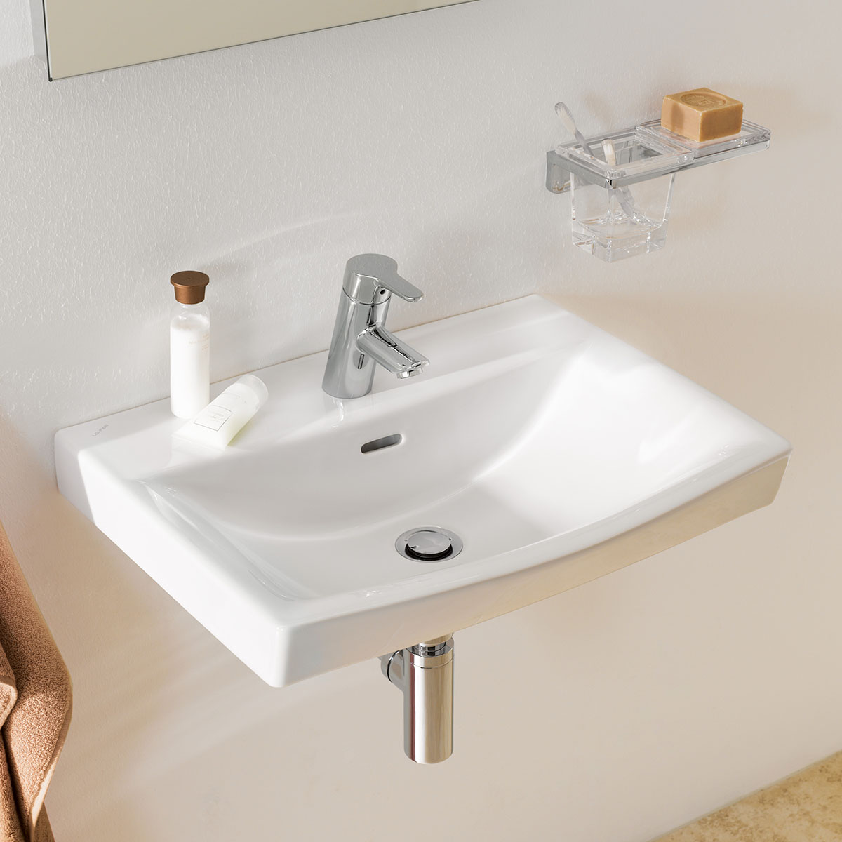 Tvättställ Laufen Pro N 810950 med Breddavlopp