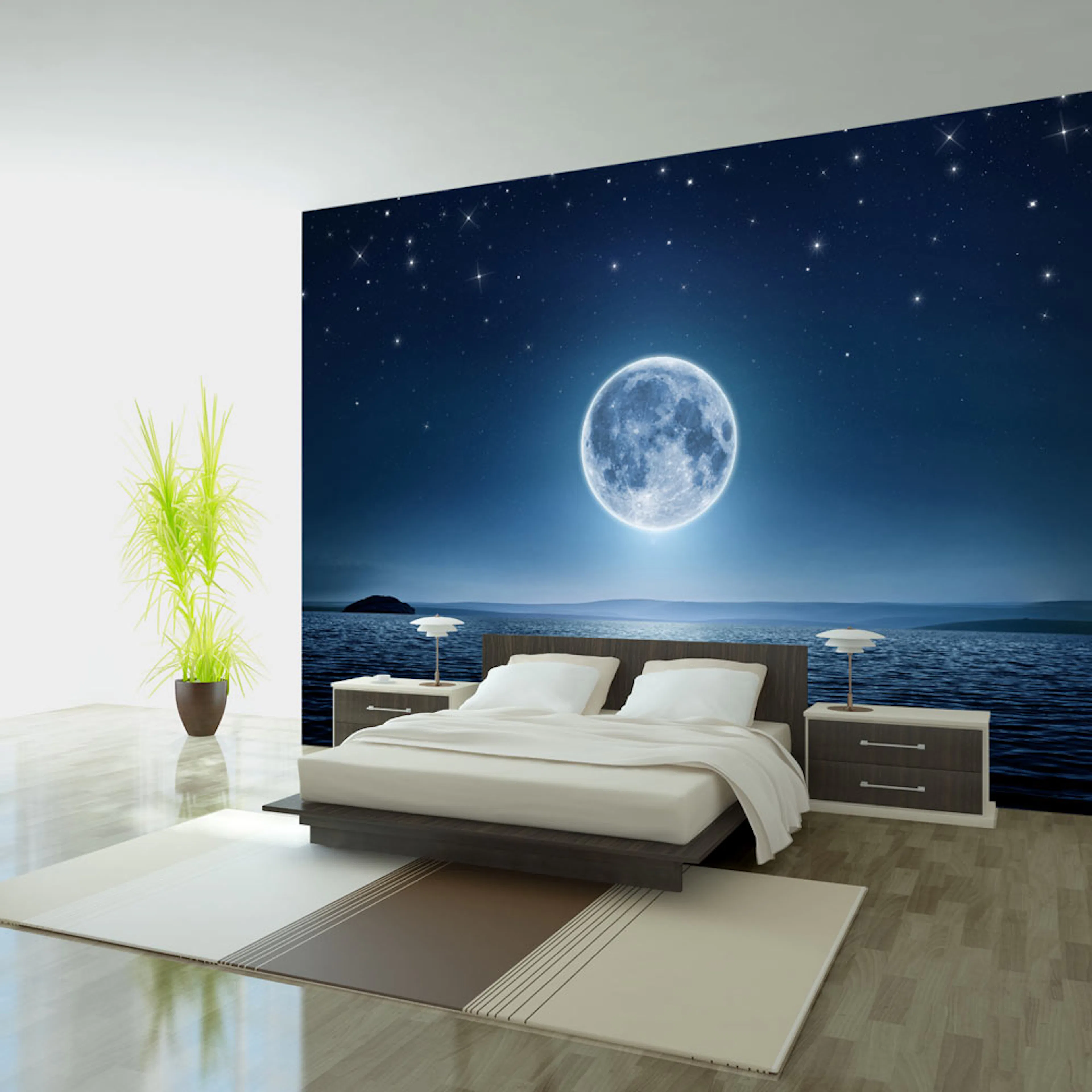 Fototapet Arkiio Moonlit Night