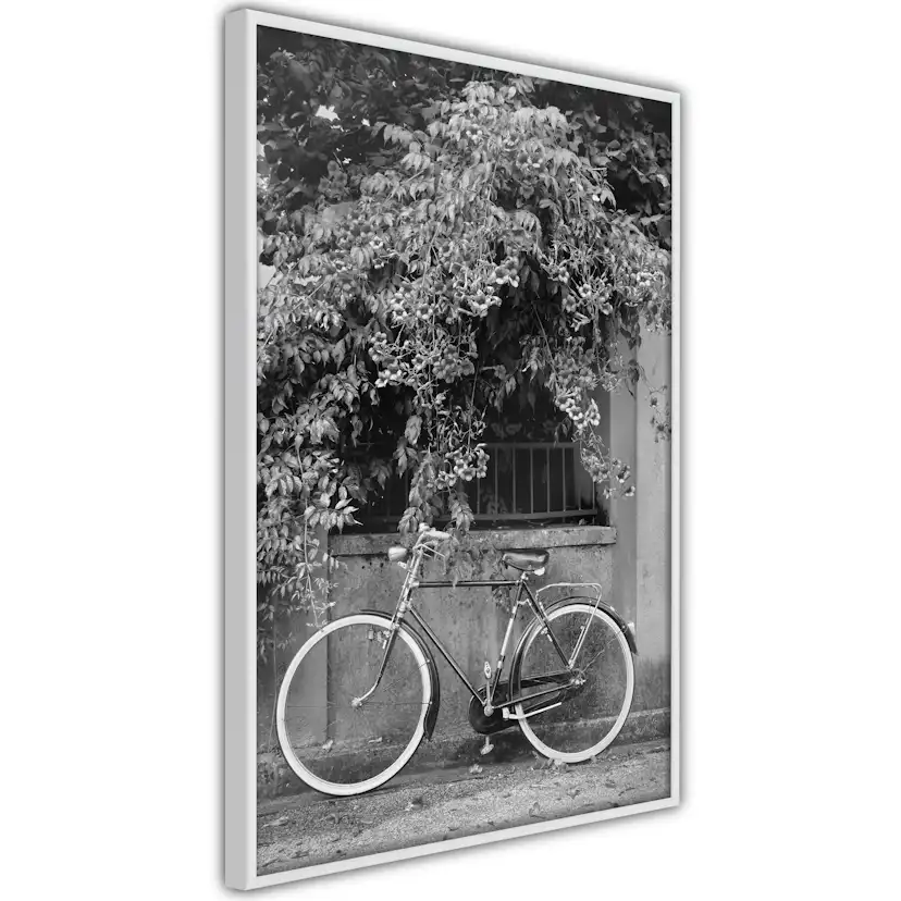 Poster Artgeist Affisch Bicycle and Flowers