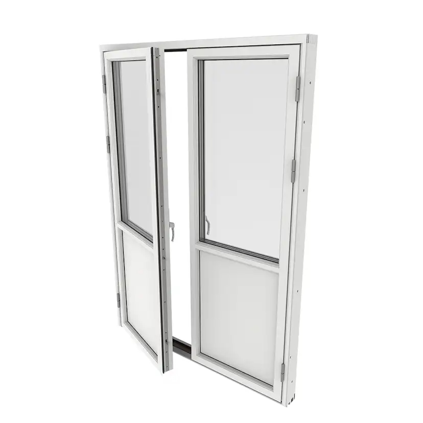 Parfönsterdörr Outline 3-Glas Aluminium
