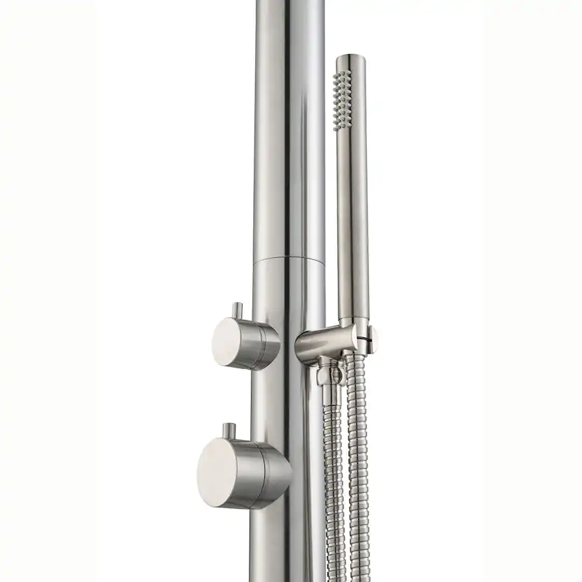 Utedusch Demerx Pure Extended Trädgårdsdusch med Takdusch & Duschhantag