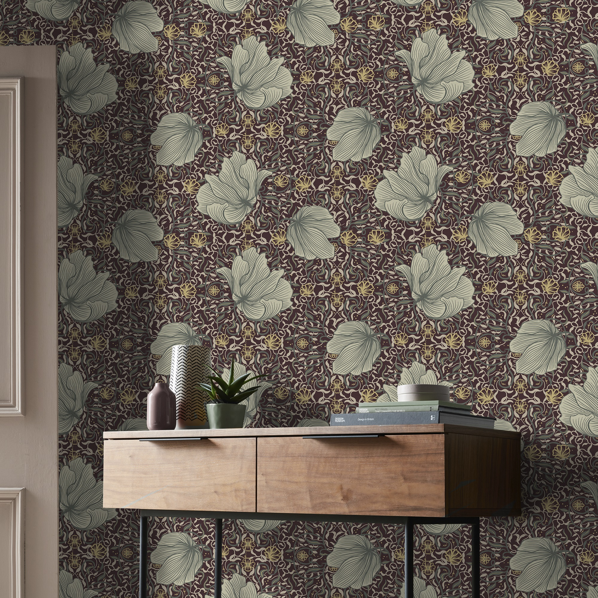 Tapet Superfresco Easy Vayen Bordeaux