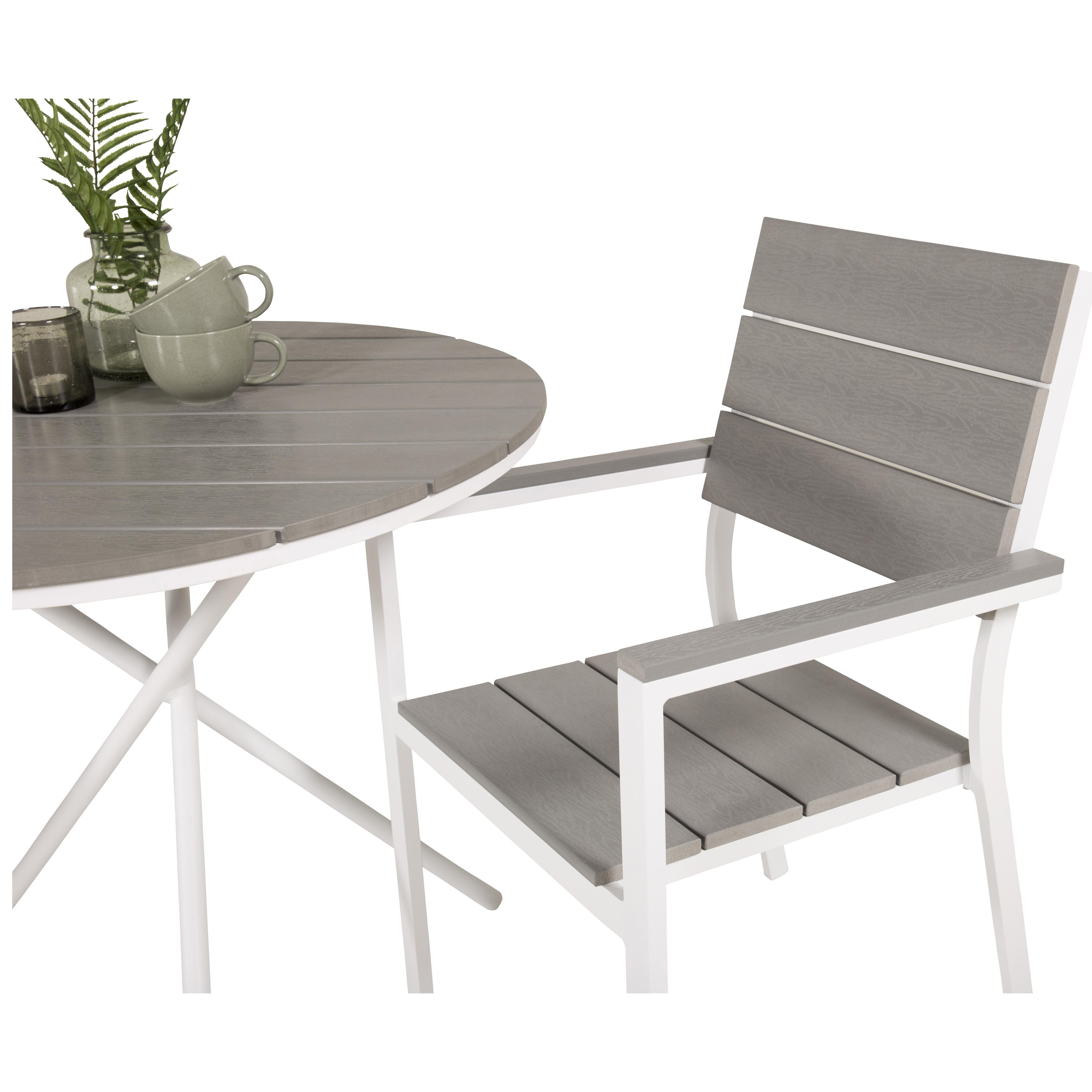 Cafégrupp Venture Home Pincy Ø 90 med 2 Lova Stolar