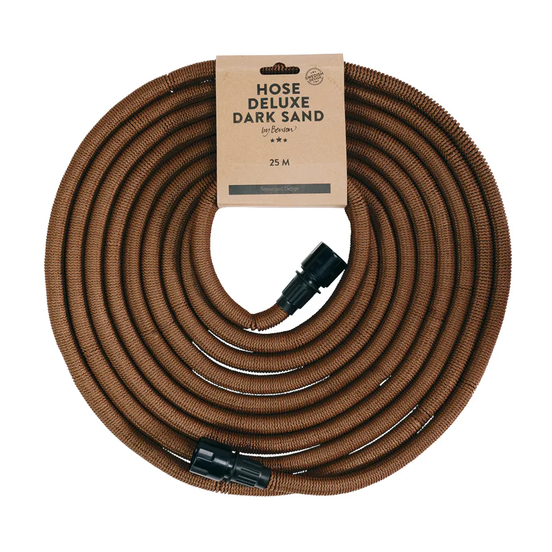 Trädgårdsslang By Benson Deluxe Mörk Sand 25 m
