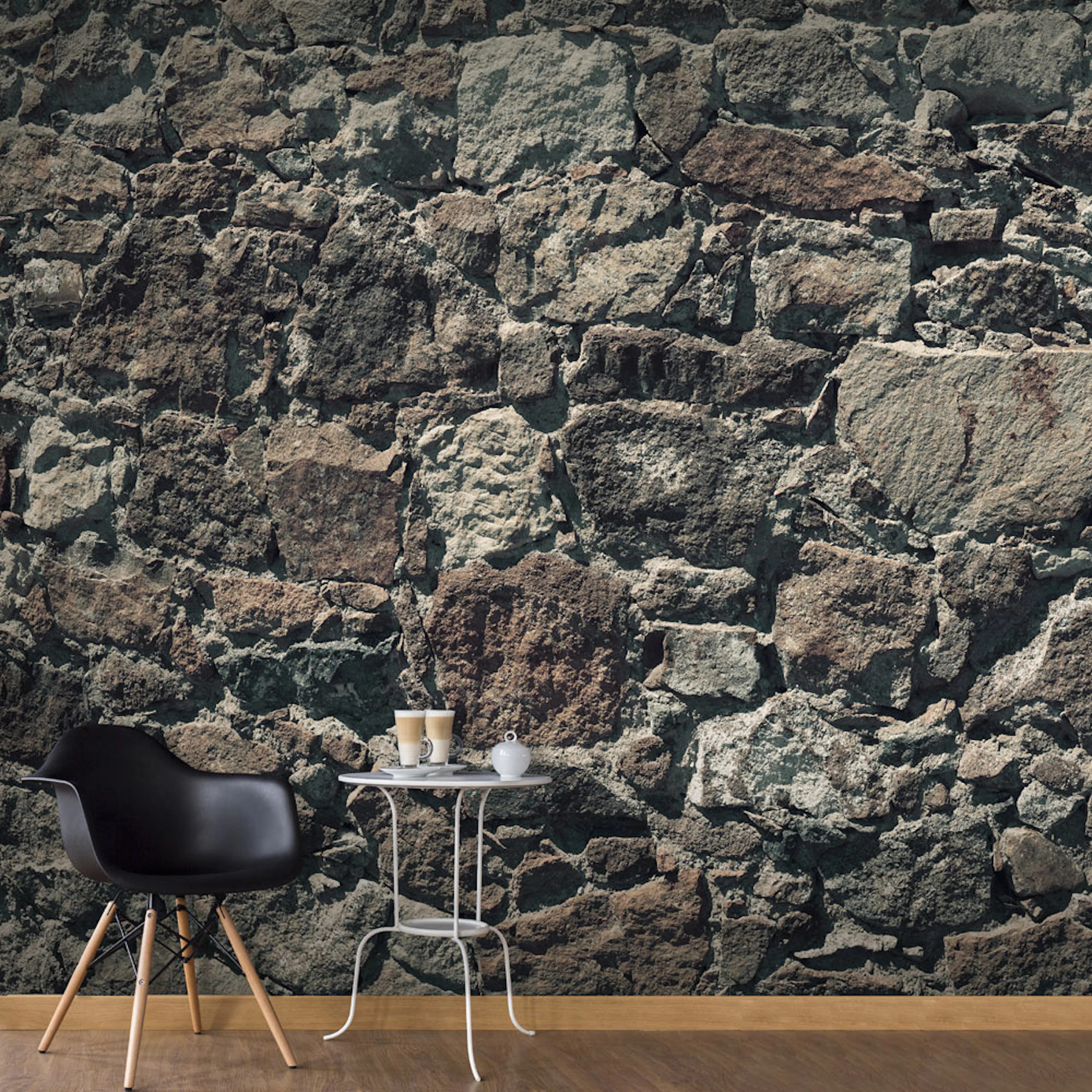 Fototapet Arkiio Självhäftande Stony Curtain